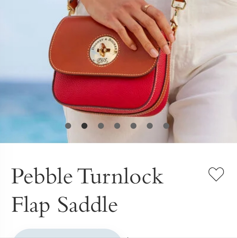 Dooney & Bourke Elepant & Brown Crossbody